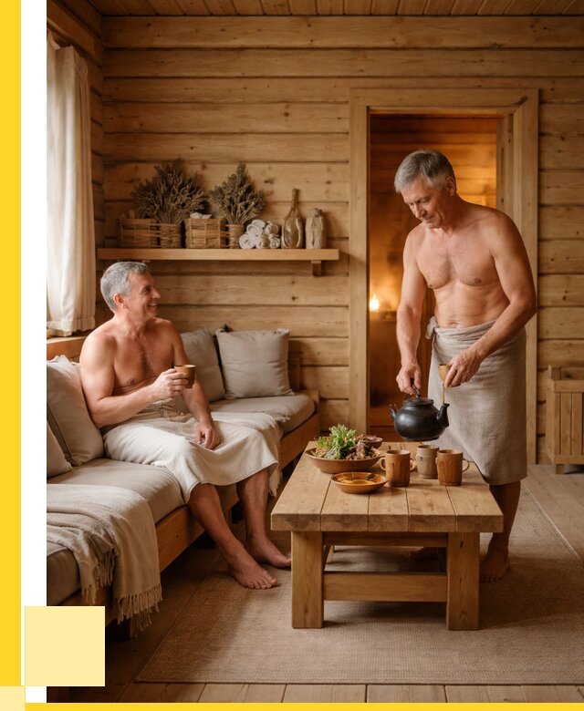 Бани с комнатой отдыха под ключ в Стерлитамаке от 463455 р. | ЭриданСтм