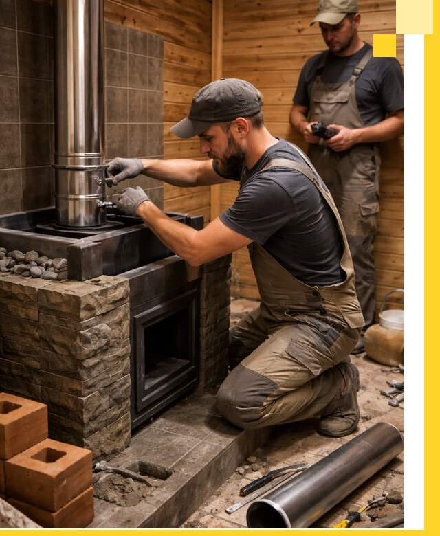 Изготовление и установка банных печей под ключ в Стерлитамаке