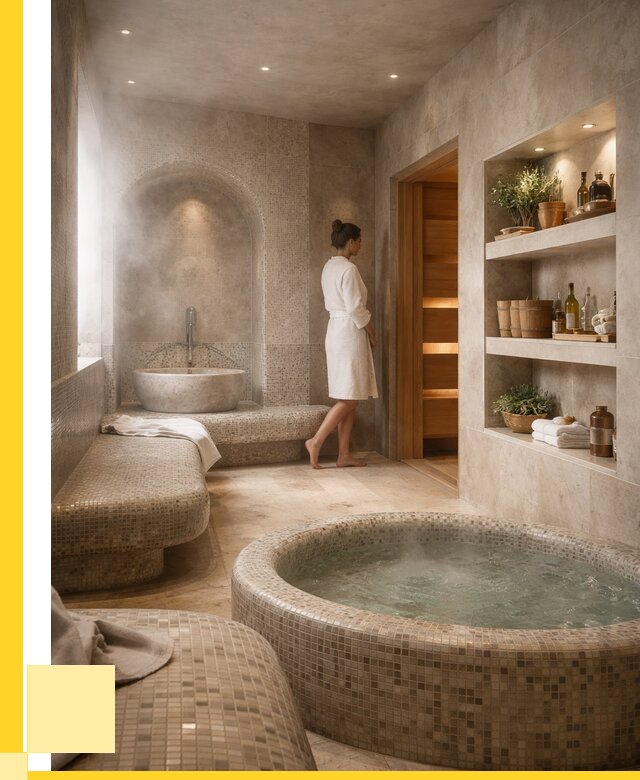 Строительство бани с хамамом в Стерлитамаке от 772425 р. | ЭриданСтм