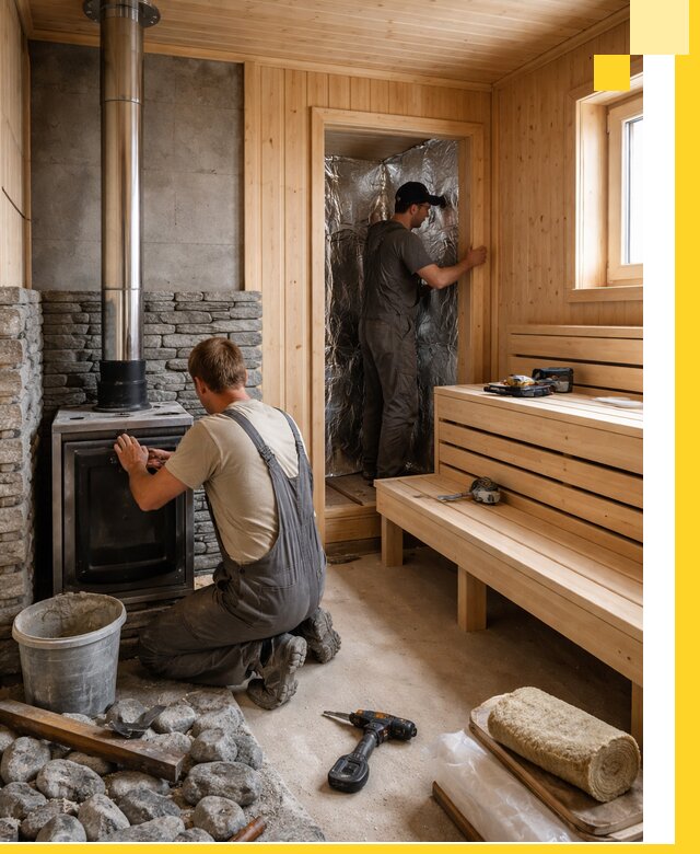 Строительство и изготовление бань под ключ в Стерлитамаке