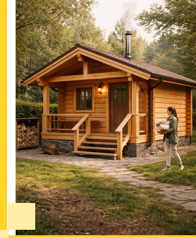 Купить баню под ключ в Стерлитамаке от 669435 р. | ЭриданСтм