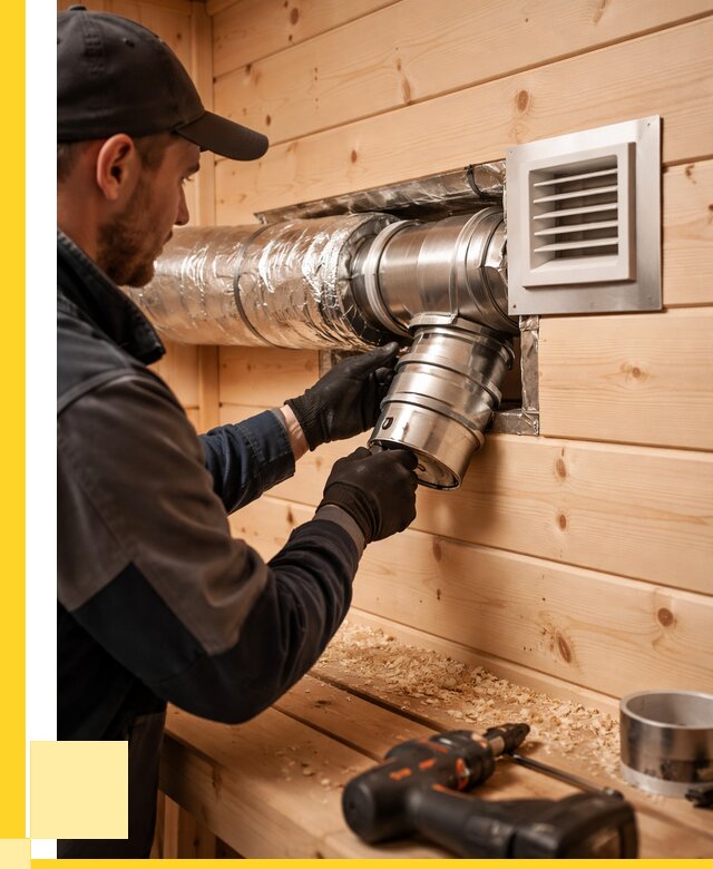 Монтаж вентиляции бани в Стерлитамаке от 12359 р. | ЭриданСтм