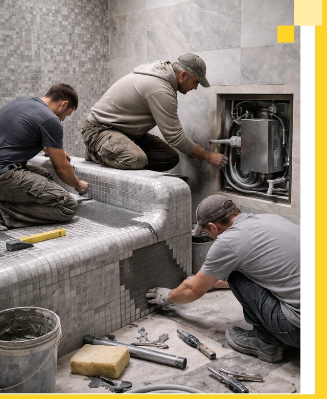 Проекты хамамов под ключ в Стерлитамаке и дизайн и строительство