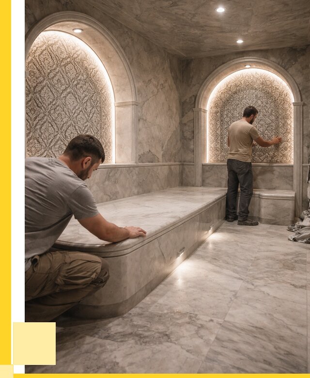 Турецкие бани под ключ в Стерлитамаке от 257475 р. | ЭриданСтм