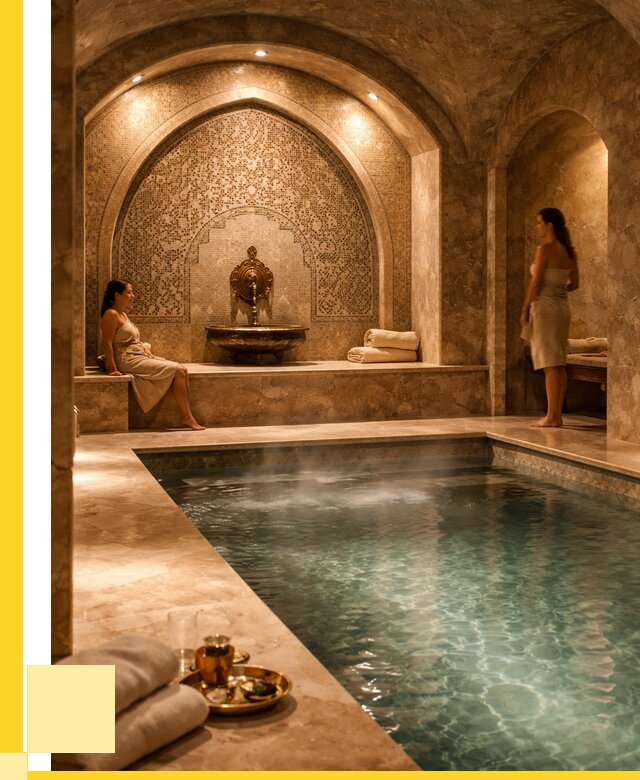 Хамам с бассейном под ключ в Стерлитамаке от 875415 р. | ЭриданСтм