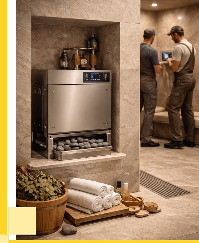 Парогенераторы для хамама в Стерлитамаке от 77243 р. | ЭриданСтм