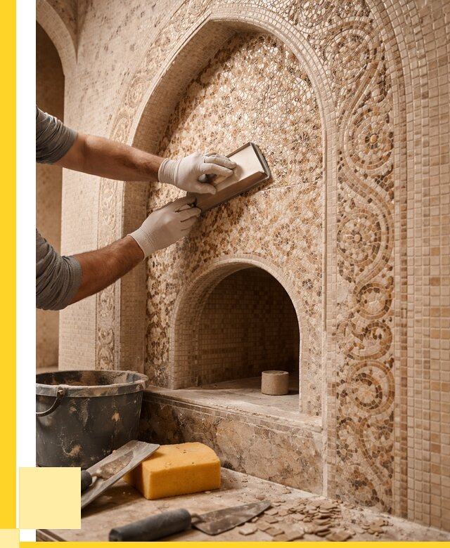 Мозаика для хамама в Стерлитамаке под ключ от 5150 р. | ЭриданСтм