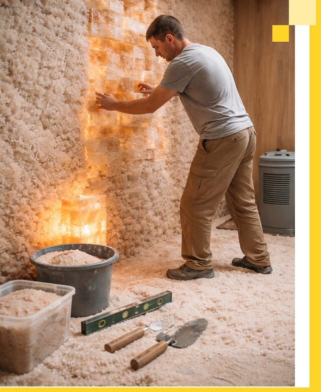 Проектирование и монтаж соляных комнат в Стерлитамаке под ключ