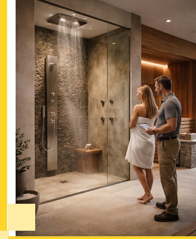 Купить душ впечатлений для дома в Стерлитамаке от 87542 р. | ЭриданСтм